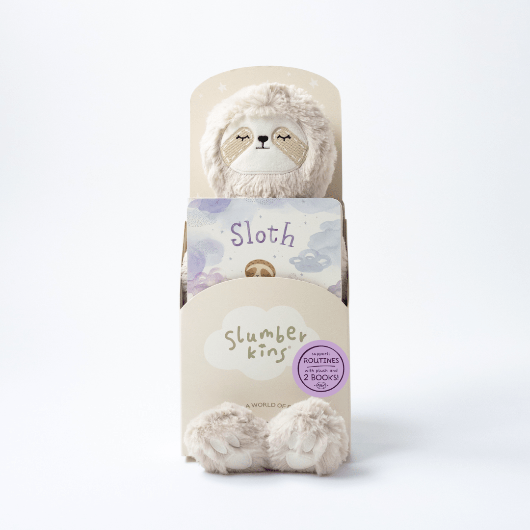 Slumberkins Inc. - Sloth's Routines Plush Set - with 2 books! - Little Stars Toy Store & PlayhouseSlumberkins Inc.