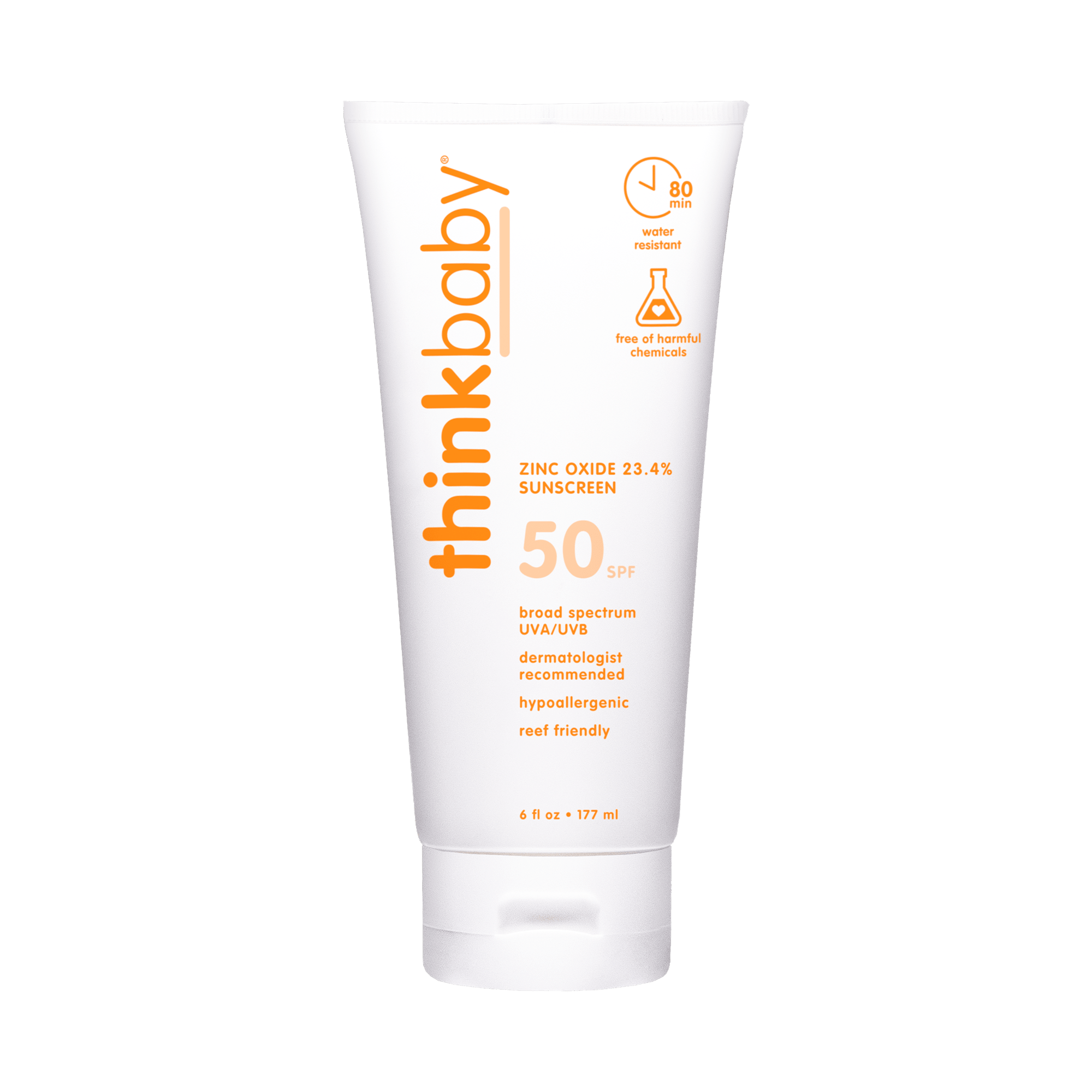 Think - Think Baby SPF 50 Sunscreen (6oz), EWG Rated 2 - Little Stars Toy Store & PlayhouseThink