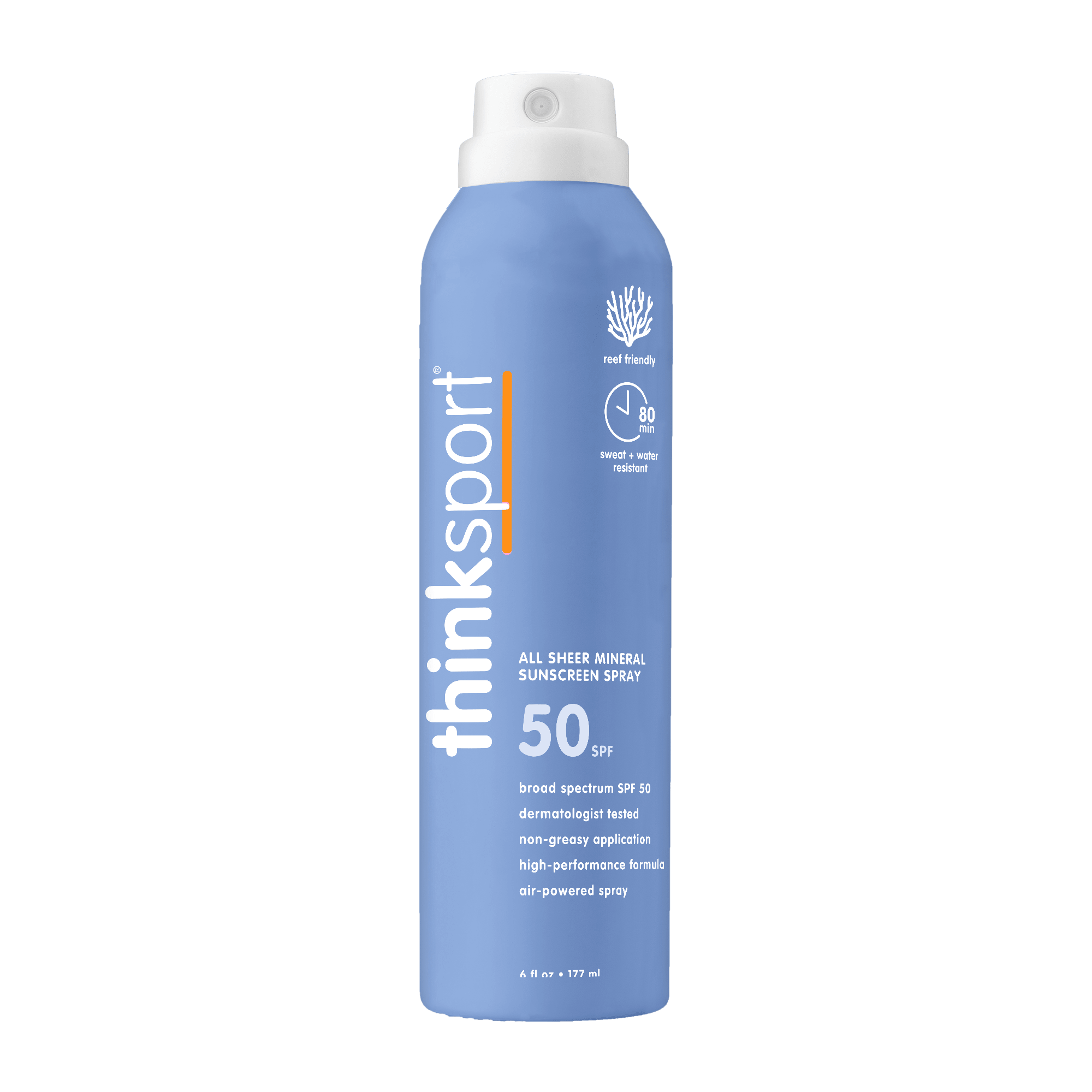Think - Think Sport SPF 50 All Sheer Mineral Sunscreen Spray - Little Stars Toy Store & PlayhouseThink