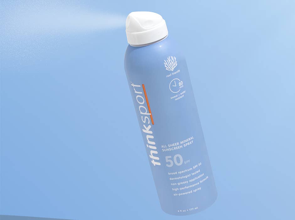 Think - Think Sport SPF 50 All Sheer Mineral Sunscreen Spray - Little Stars Toy Store & PlayhouseThink